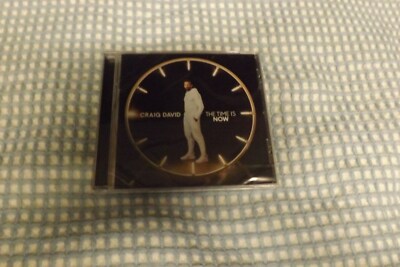 craig david this time is now cd new sealed free post 2018