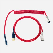 Type C USB Custom Coiled Cable Mechanical Keyboard Aviator Cable Phone Cable