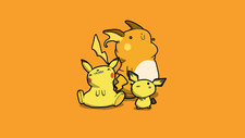 Pokemon anime video games pokmon pikachu pichu raichu Pad Gaming Mat Desk