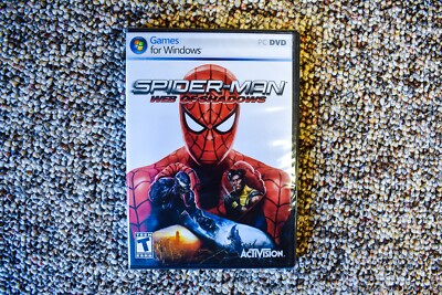 Spider-Man: Web of Shadows (PC, 2008) New, sealed, complete