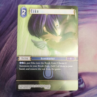 Final Fantasy TCG Opus III Eiko 3-126H | eBay