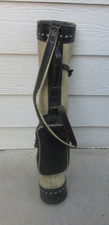 Vintage Par Bag Leather Stovepipe Sunday Golf Bag