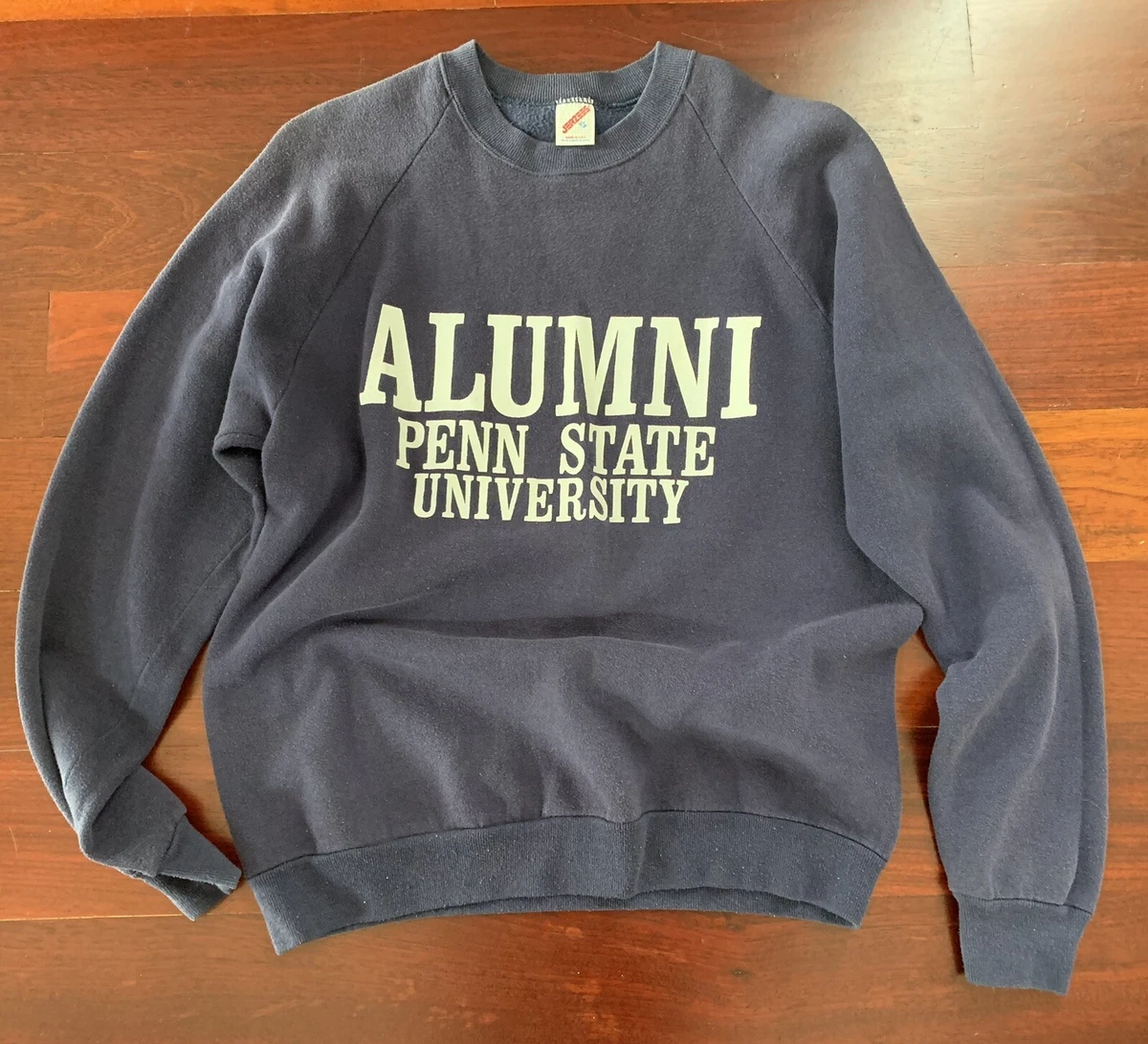 Vtg 90s Jerzees Brand Penn State University Crew Neck Sweatshirt XL Made in USA