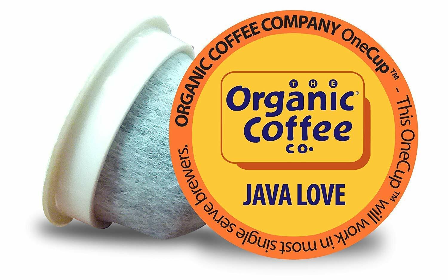 The Organic Coffee Co OneCup Java Love Coffee 80 to 320 Keur