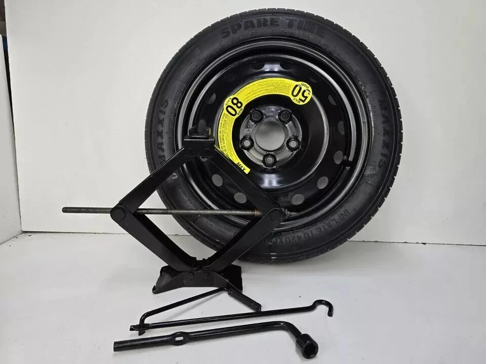 NEUMÁTICO DE REPUESTO CON KIT JACK 16" SE ADAPTA A KIA SOUL AND SOUL EV COMPACT DONUT 2010-2017 Foto 2 de 4