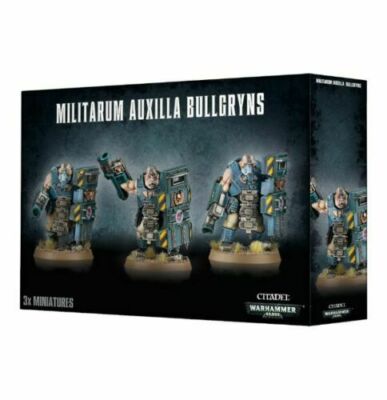 Games Workshop Warhammer 40K Astra Militarum Auxilla Bullgryns Ogryns