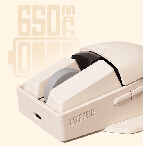 Lofree OE909 Wired Wireless Bluetooth Optical Mouse 4000DPI For Windows MacOS - Picture 7 of 13
