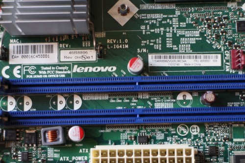Lenovo L-IG41M2 V1.0 + Intel Celeron E1400+Ventilator TESTED OPERATIONAL OEM - Imagen 6 de 15