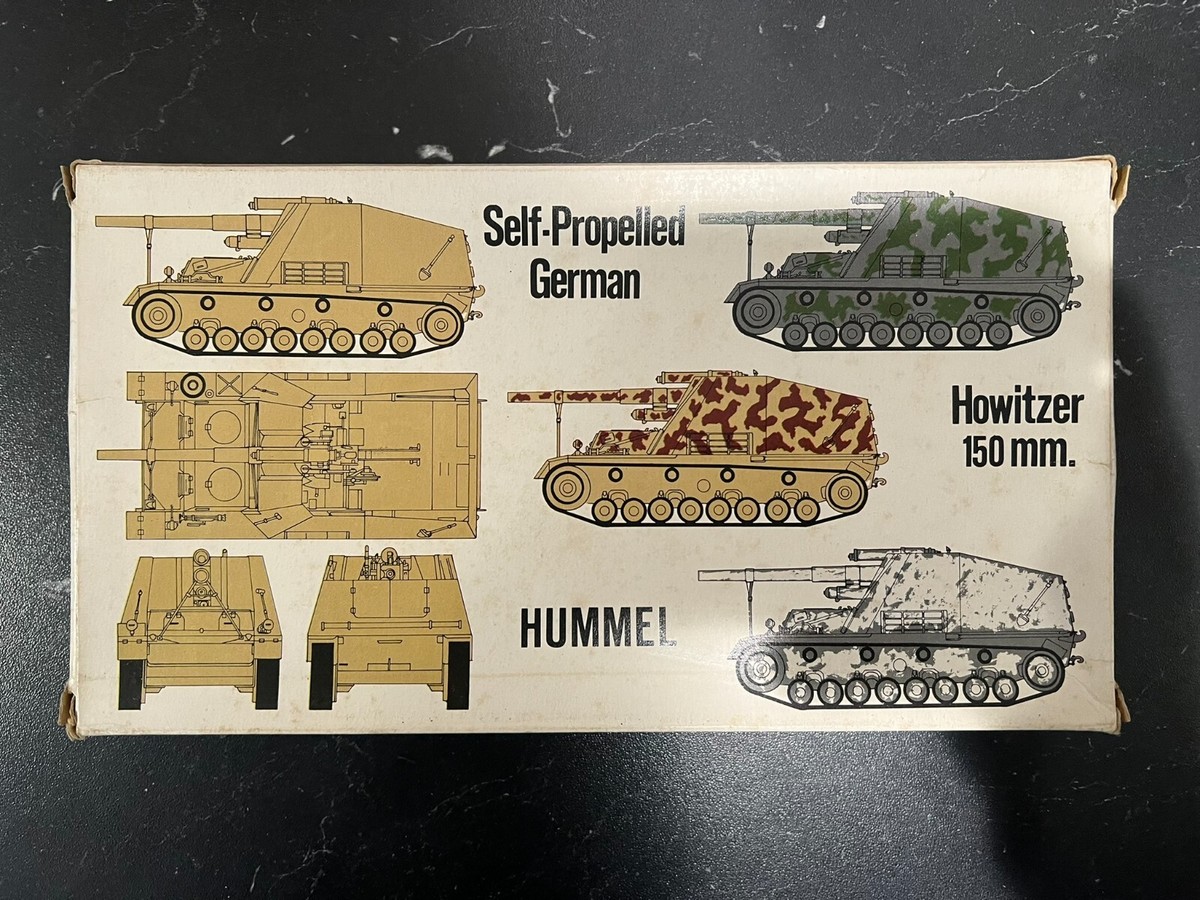 ESCI 8013 - German Self-Propelled Howitzer Hummel 1/72 Neuf Boite Cellophanée