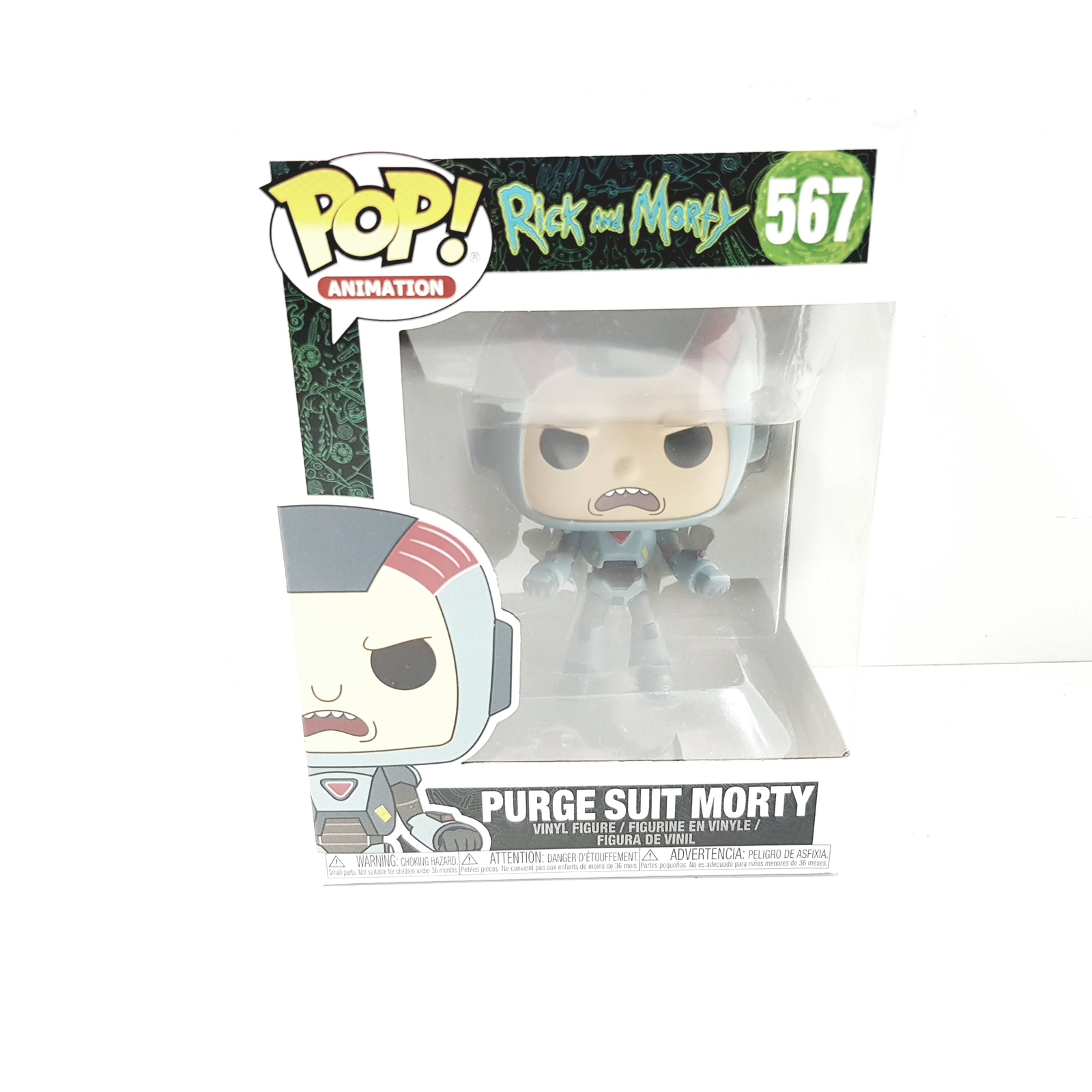 Figura Funko Pop Purge Suit Morty 567 B (Po147672)