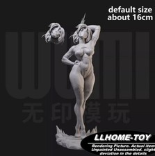 Game Mileena Fighter Mask Fang Resin 3D Print GK Figure DIY Model Unpainted