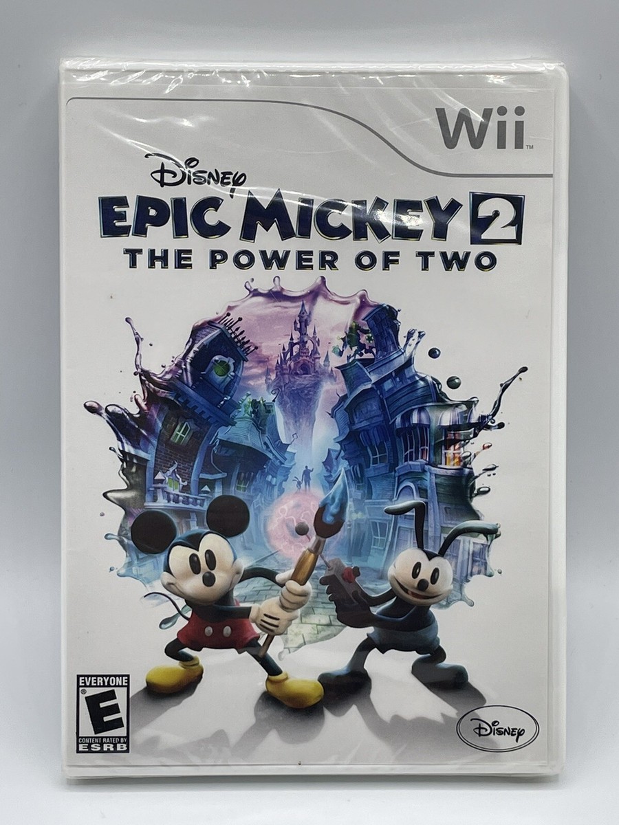 Disney Epic Mickey 2: The Power of Two (Nintendo Wii, 2012) Brand