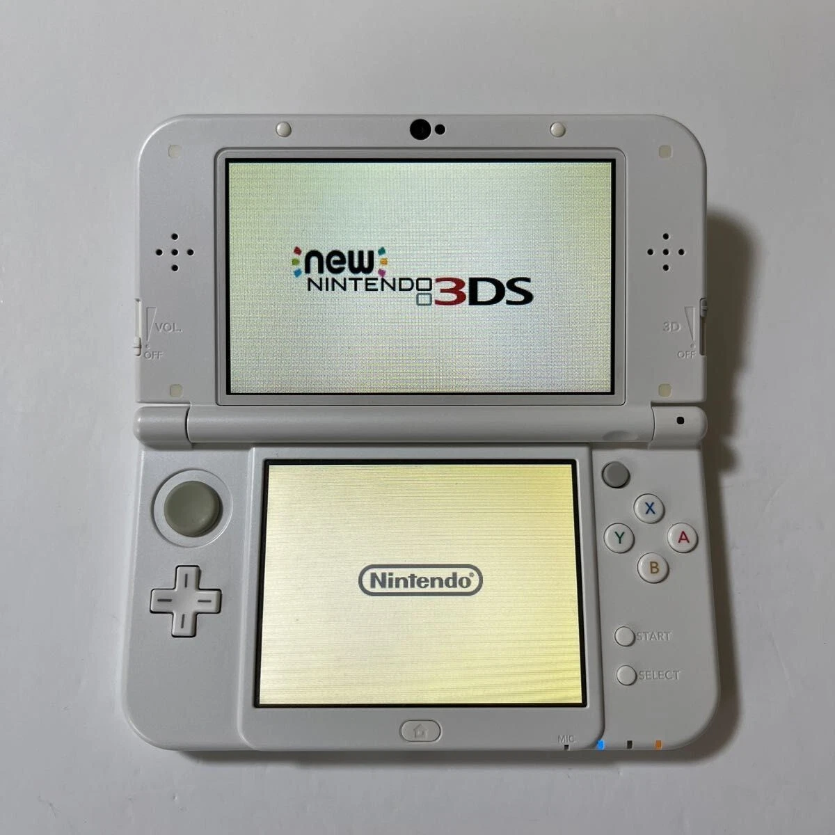 New Nintendo 3DS XL LL PEARL WHITE only console & Charger | eBay