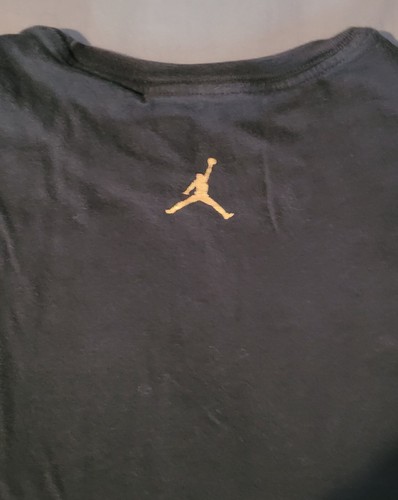 Air Jordan T-Shirt Big Jumpman Logo Dubai Spellout Herren schwarz Größe Small - Bild 5 von 7