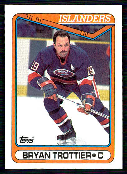 1990-91 Topps - Bryan Trottier #291 