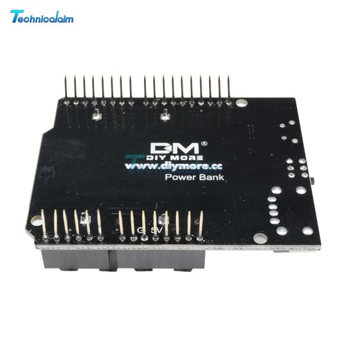 16340 Battery Shield ESP8266 ESP32 Power Supply Module Power Bank Arduino UNO R3 - Bild 8 von 12