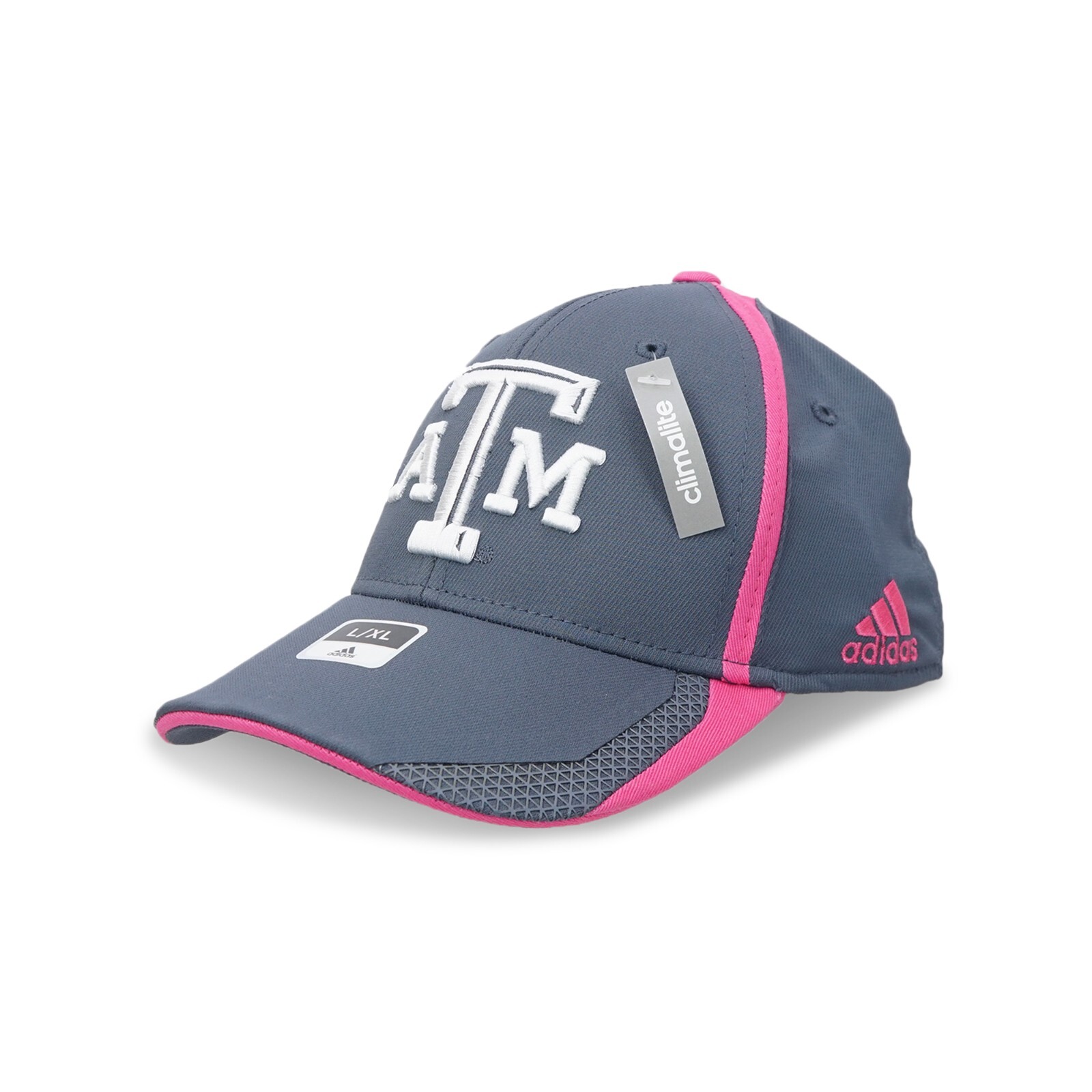 Техасская кепка A&M Aggies NCAA Adidas Think Pink Climalite Player Flex Fitted Hat
