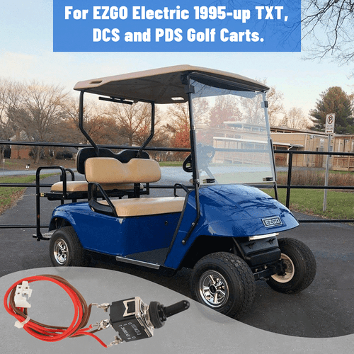 Brand New For EZGO Electric Golf Cart 94-Up DCS PDS Tow Run Switch w/ Connector - Picture 7 of 7