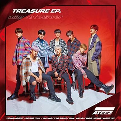 ATEEZ-TREASURE EP. Map To Answer [Type-Z] New from Japan