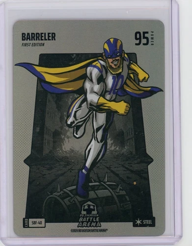 2024 Bo Jackson Battle Arena - Barreler Cooper Kupp - Steel Battlefoil SBF-40