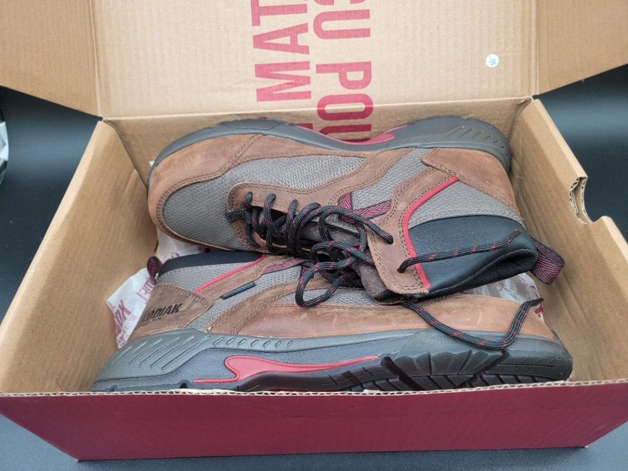 Kodiak Men's Waterproof Composite Toe MKT1 Hiking Shoe men's 8