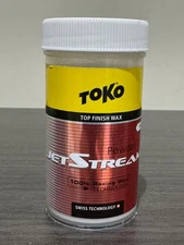 Toko JetStream Red Powder Top Finish Wax 30g Racing Fluoro Partial Jar