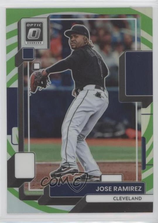 2022 Panini Donruss Optic Quantum Prizm Jose Ramirez #196 mq1