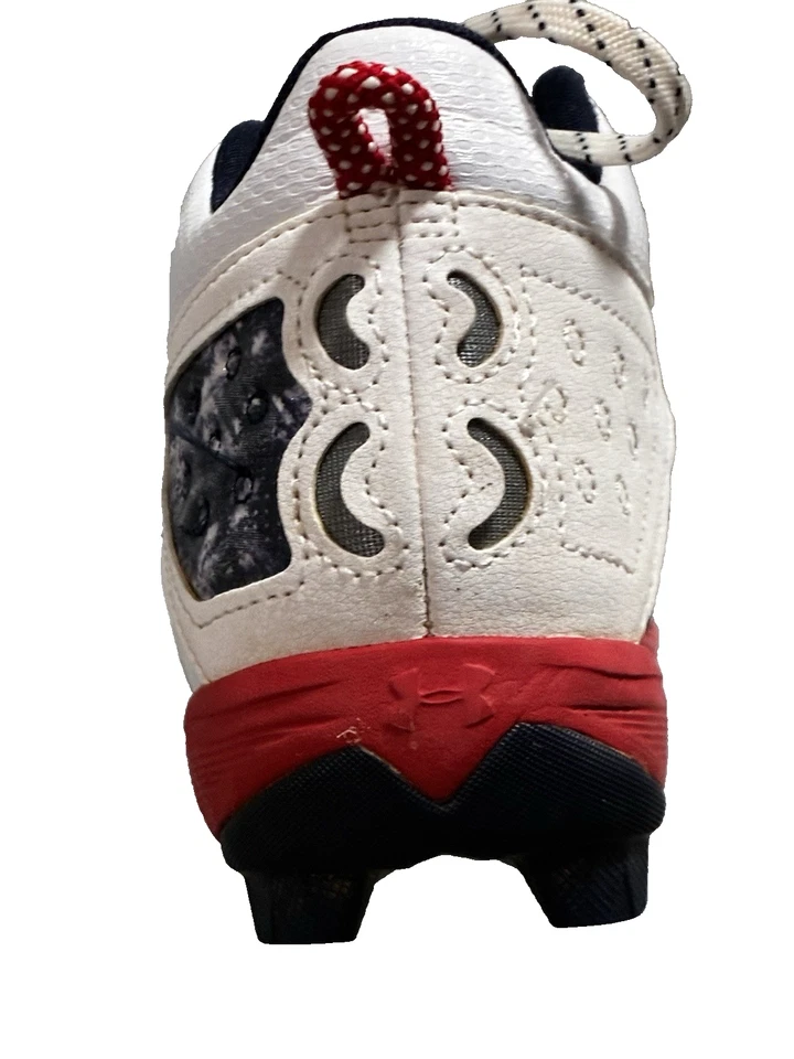 Boy’s Size 2Y Under Armour UA Bryce Harper 8 TPU USA Baseball Cleats Shoes NWOB - Image 2 of 4