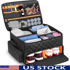 Golf Trunk Organizer 2-Layer Storage Essential Shoes Caps Gloves  More New