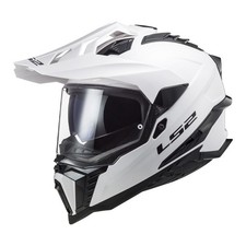 LS2 Explorer XT ADV Solid White Dual Sport He...