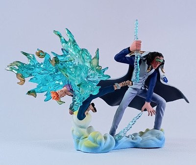 Kuzan vs. Marco ONE PIECE LOGBOX Marineford Arc Part 1 Diorama Figur (Japan)