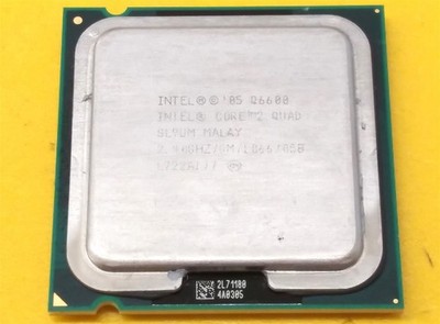       CPU Processor Intel Core 2 Quad Q6600 SL9UM 2.4GHz