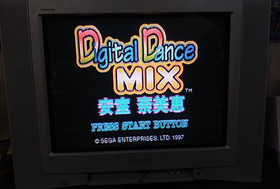 Sega Saturn Digital Dance Mix Vol.1 Japanese Import Game 1997 Namie Amuro
