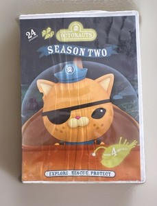 Octonauts Season 2 Two (DVD, 2-Disc) 24 Episodes 300 Minutes Animated Cartoon