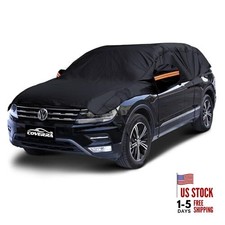 Half Car Cover Top, Hail Protector Car Cover with Cotton Liner, 2- SUV M