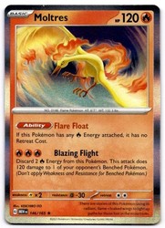 Moltres 146/165 Rare Deck Exclusives - Scarlet & Violet 151 Pokemon TCG