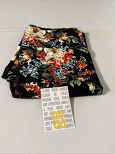 OS One Size Lularoe Leggings Gorgeous Multicolor Floral NWOT New