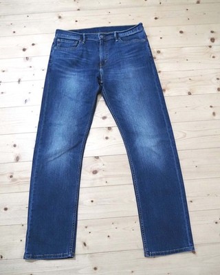 Levi's 504 Herren Jeans Gr. W34/L34 Blau Standard Straight Fit Denim Vintage