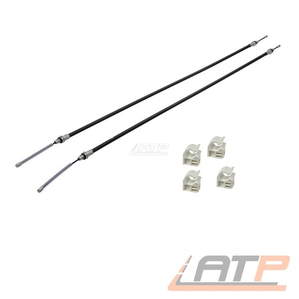 Handbremsseil Links + Rechts Hinten FÜR Smart Cabrio CITY-COUPE Crossblade-image