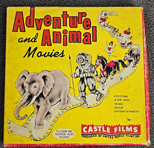 Castle Films 8mm Film Reel Adventure and Animal Movies Wild Horses