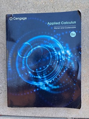 Applied Calculus by Steven Costenoble and Stefan Waner (2023, Trade Paperback)