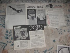 Oscar Schmidt Autoharp Catalog Price List  Owner's Manual VINTAGE