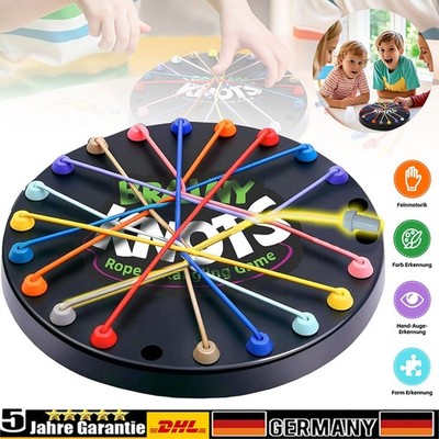 Brainy Knots   Rope Challenge Puzzle Knobelspiel mit Seil Geschicklich Geschenk