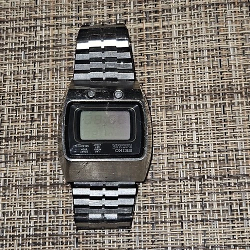 Vintage Seiko Quartz Chronograph LC Watch