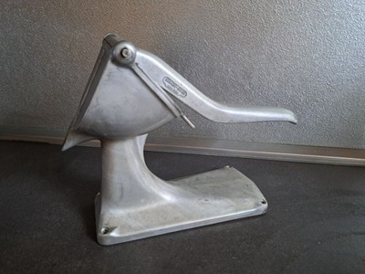 original Simplex Super - alte Saftpresse Aluguss Aluminium Saft-Presse Vintage 