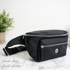 Tory Burch Nylon Belt Bag Fanny Pack Black