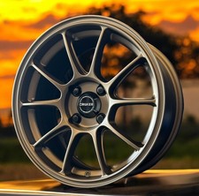 15" Bronze SR-9 Alloy Wheels Fits Nissan Almera Cube Micra Note Pulsar 4x100