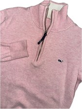 Kids vineyard vines 1/4 zip Pink Sweater