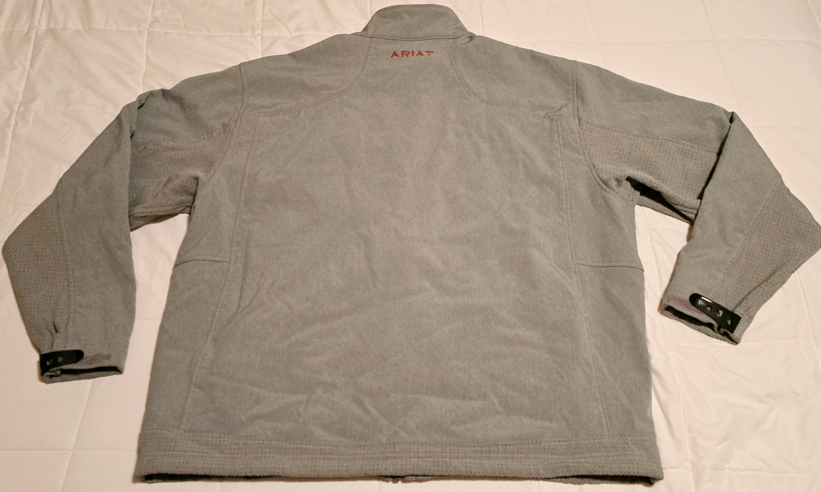 Ariat Jacket Forge Softshell Full Zip Mens Gray X… - image 17