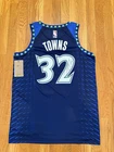 Karl-Anthony Towns Signed Timberwolves Jersey Autographed 75th Anniversary NBA